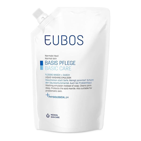 Eubos Liquid Washing Emulsion Blue Refill 400 ml