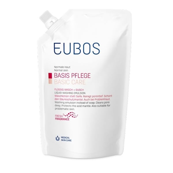 Eubos Liquid Washing Emulsion Red Refill 400 ml