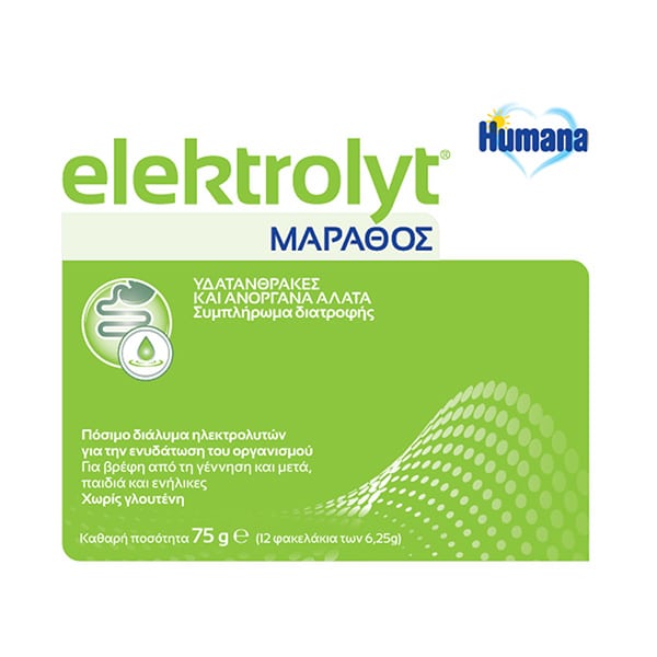Humana Elektrolyt Fennel, 12sachets x 6 25g