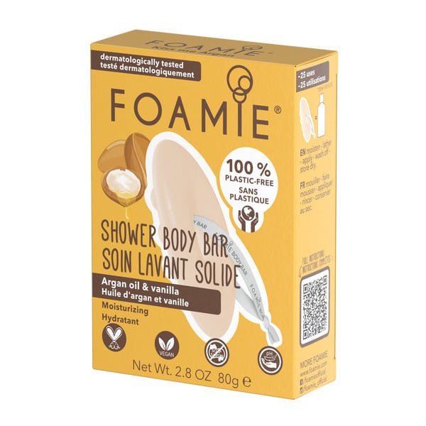 Foamie Moisturising Shower Body Bar Kiss Me Argan 80gr