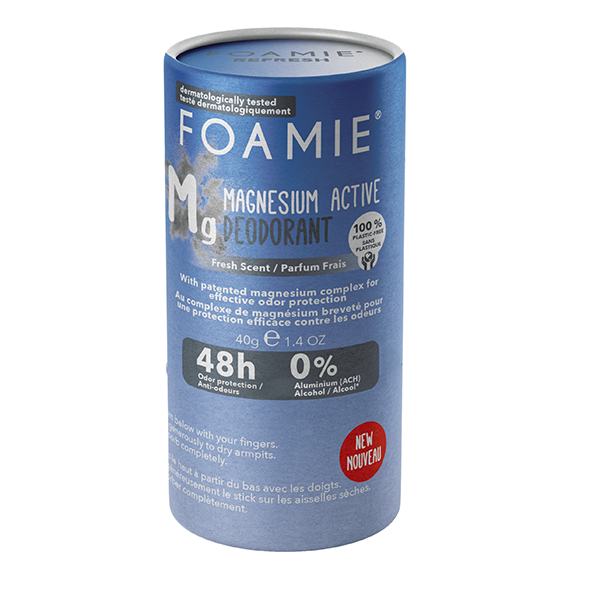 Foamie Solid Deodorant Refresh Magnesium Active 40 gr