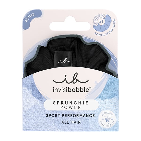 Invisibobble Sprunchie Power Sport Performance Black Panther 1 copë