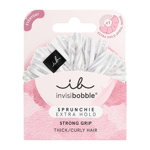 Invisibobble Sprunchie Extra Hold Pure White 1 copë