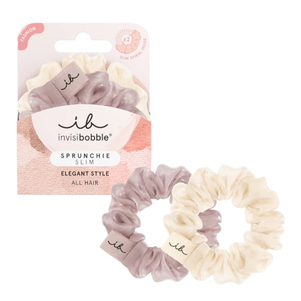 Invisibobble Sprunchie Slim Hairiffic Elegant Style All Hair 2 copë