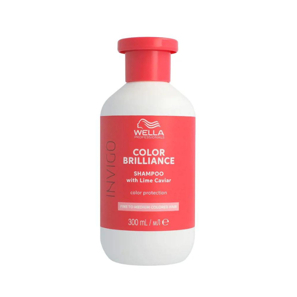 Wella Invigo Color Brilliance Shampoo with Lime Caviar for Fine to Medium Hair 300 ml
