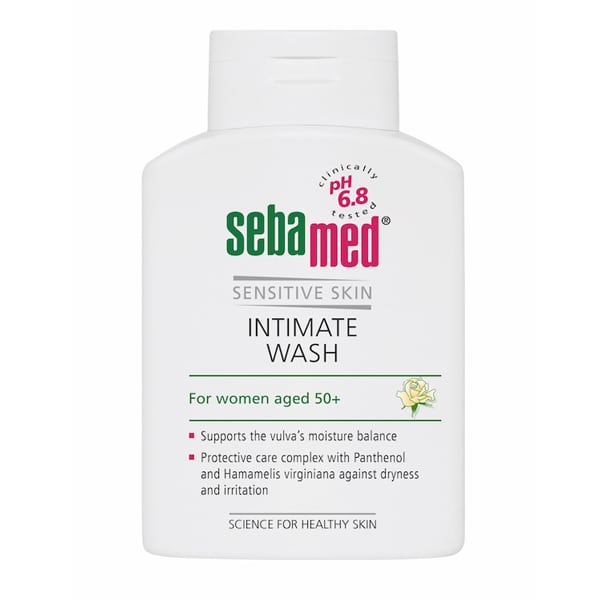 Sebamed Intimate Wash pH 6.8 Cleanser for Sensitive Area (50+ years) 200 ml