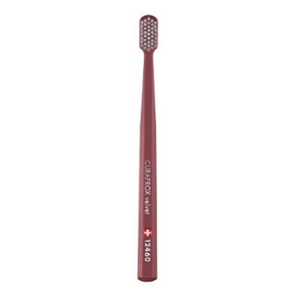 Curaprox Velvet 12460 Ultra Soft Toothbrush 1 copë - Ngjyrë kafe