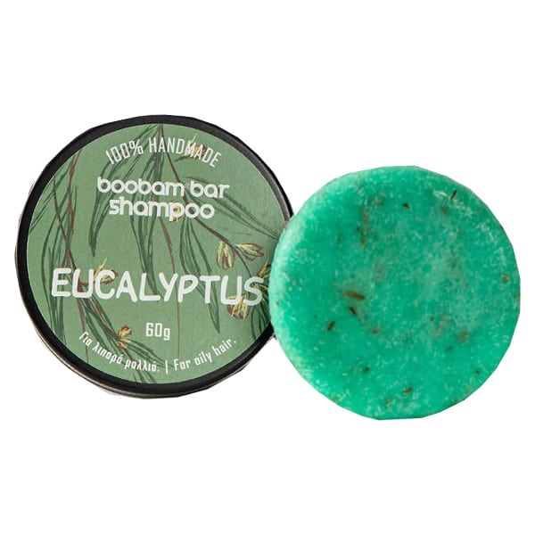 Boobam Shampoo Bar Eucalyptus for Oily Hair 60g