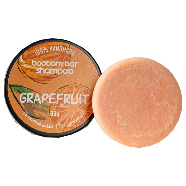 Boobam Shampoo Bar Grapefruit for Normal Hair 60g