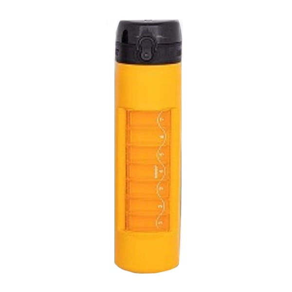 Anabox 2Go 700ml Bottle with 7-Day Pill Case 1 copë - Portokalli