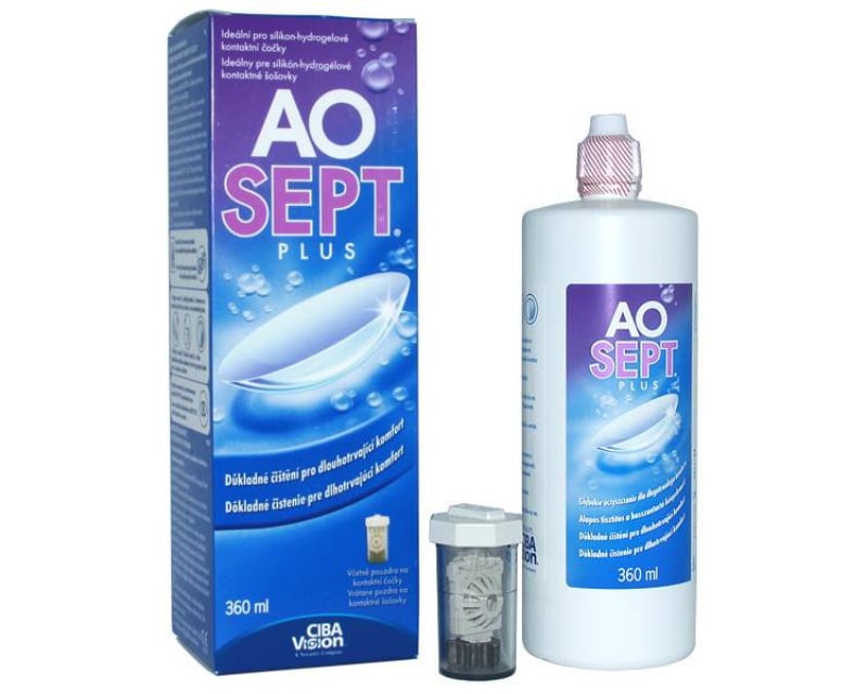 Aosept Plus Contact Lenses Solution 360 ml