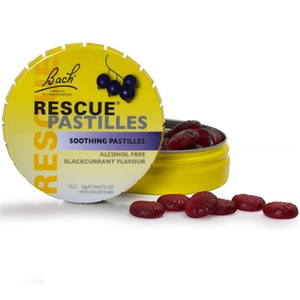 Power Health Bach Rescue Pastilles Blackcurrant Flavor 50gr