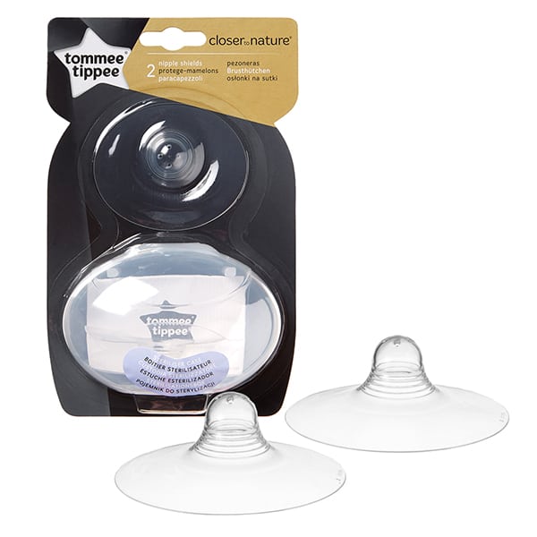 Tommee Tippee Closer to Nature 2x Nipple Shields Al 2 copë