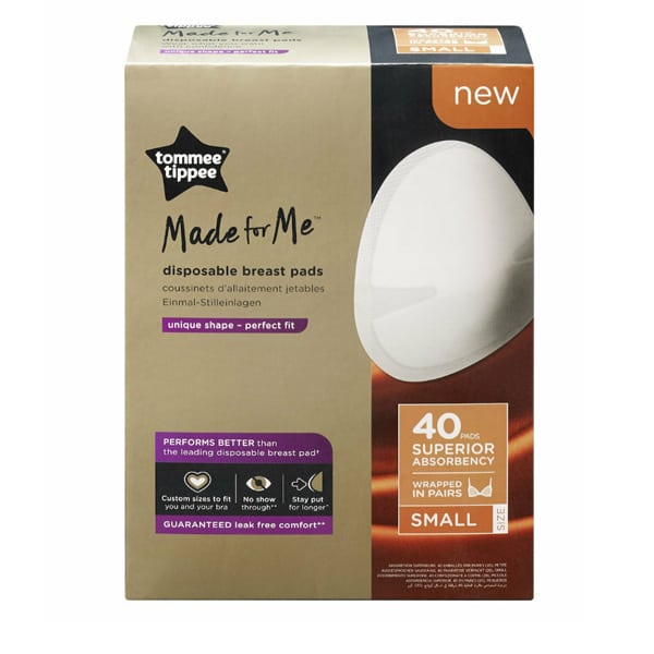Tommee Tippee Made for Me Disposable Breast Pads Small 40 copë