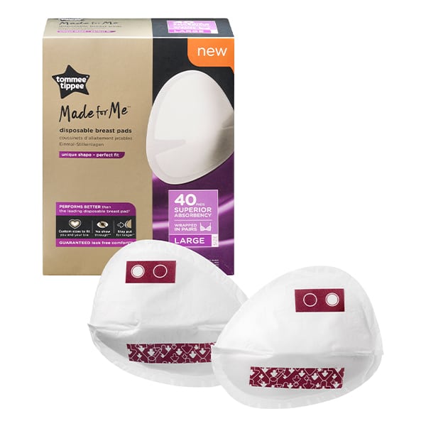 Tommee Tippee Closer to Nature Breast Pads Daily Large 40 copë