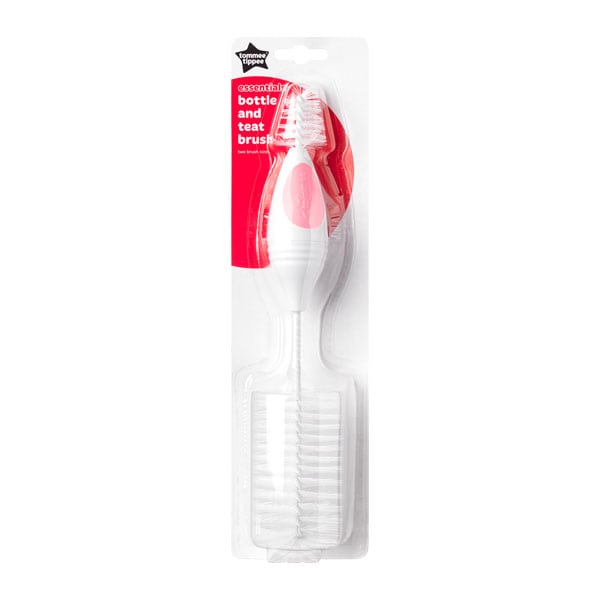 Tommee Tippee Essentials Bottle and Teat Brush 1 copë - ROZË
