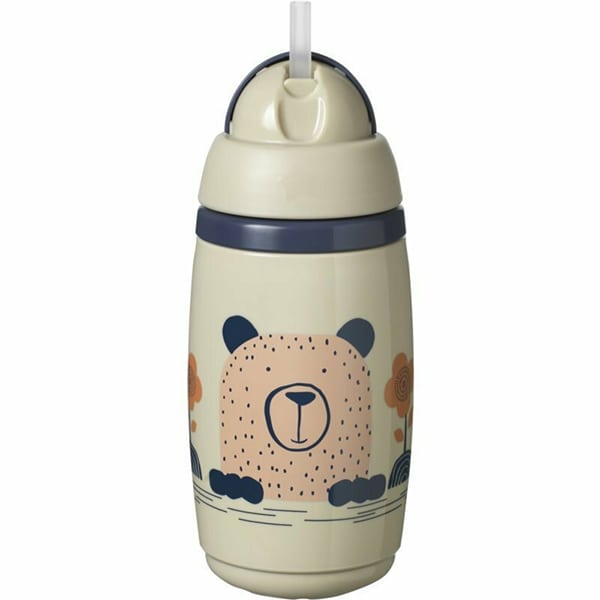 Tommee Tippee SuperStar Insulated Straw Cup 12m+ 266ml 1 copë - GRI
