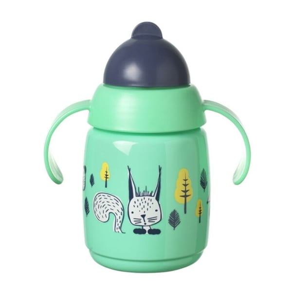Tommee Tippee SuperStar Training Straw Cup 6m+ 300ml 1 copë - JESHIL