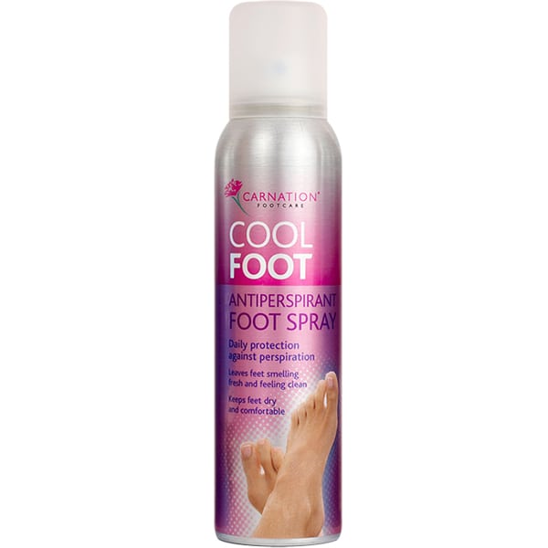 Carnation Cool Foot Antiperspirant Spray 150 ml