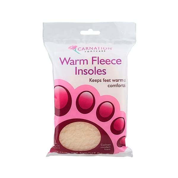 Carnation Warm Fleece Insoles 1 palë