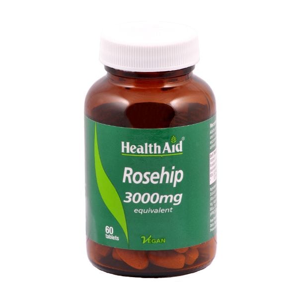 Health Aid Rosehip 3000mg 60 kapele
