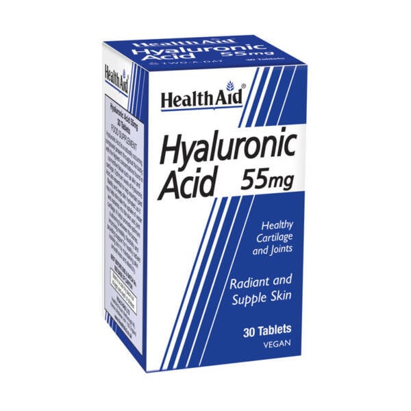 Health Aid Hyaluronic Acid 55mg 30 tableta