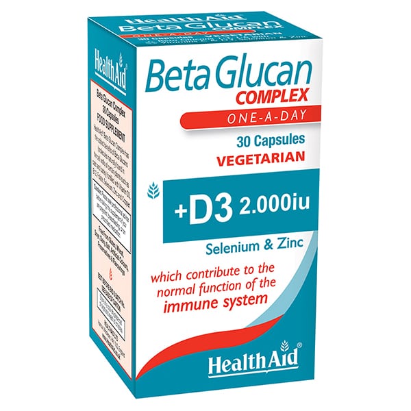 Health Aid BetaGlucan Complex 30 kapsula vegjetariane