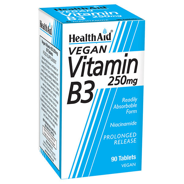 Health Aid Vitamin B3 (Niacin) 250mg 90 tableta