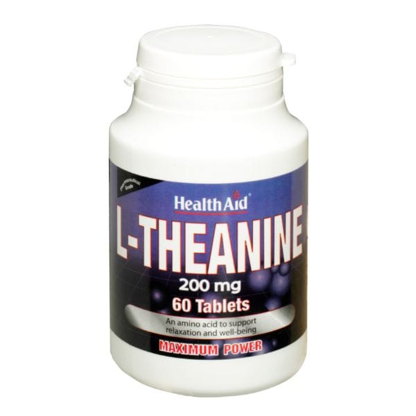 Health Aid L-Theanine 200mg 60 tableta