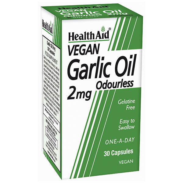 Health Aid Garlic Oil 2mg 30 kapsula