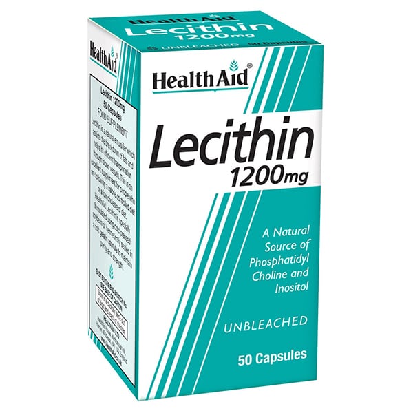 Health Aid Lecithin 1200mg 50 kapsula