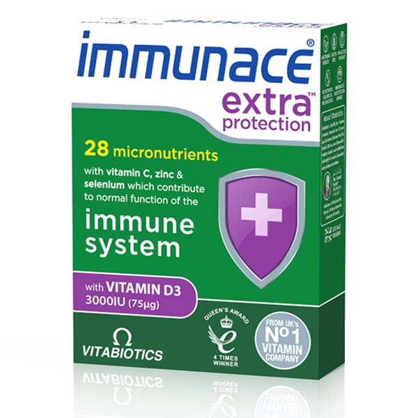 Vitabiotics Immunace Extra Protection 30 tableta