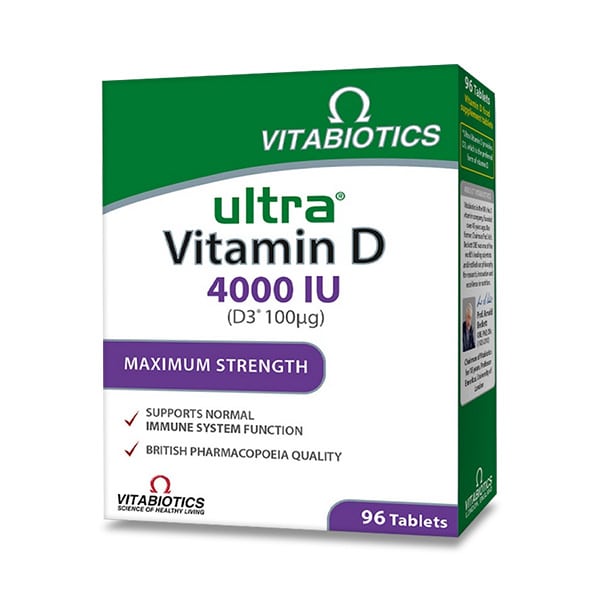 Vitabiotics Ultra Vitamin D 4000IU 96 tableta