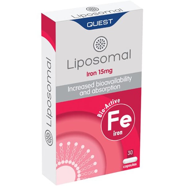 Quest Liposomal Iron 15mg 30 kapsula
