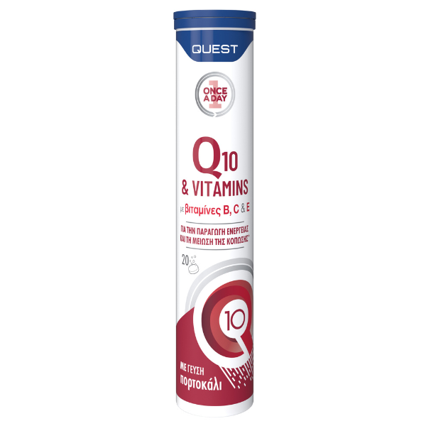 Quest Q10 & Vitamins 20 tableta efektive