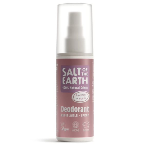 Salt of the Earth Vegan Natural Deodorant Spray Lavender & Vanilla 100 ml