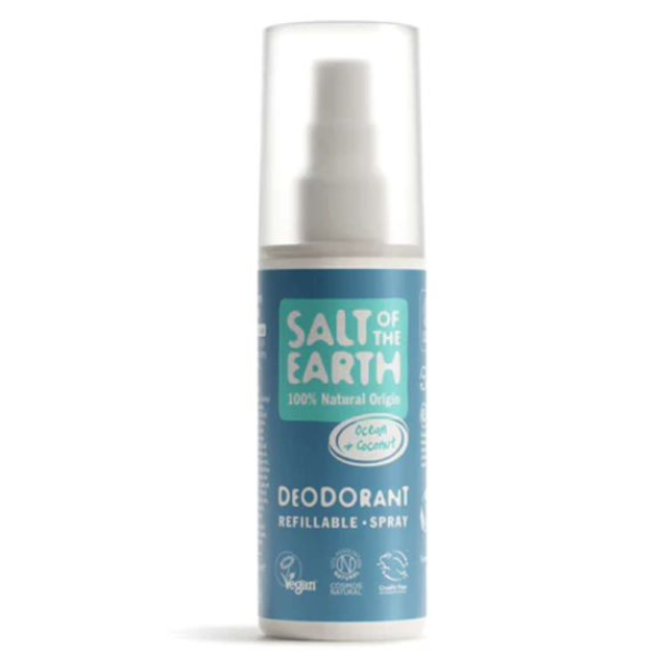 Salt of the Earth Vegan Natural Deodorant Spray Ocean & Coconut 100 ml