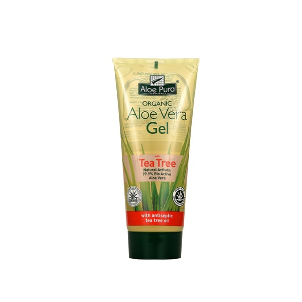 Optima Naturals Aloe Vera Gel with Tea Tree Oil 200 ml