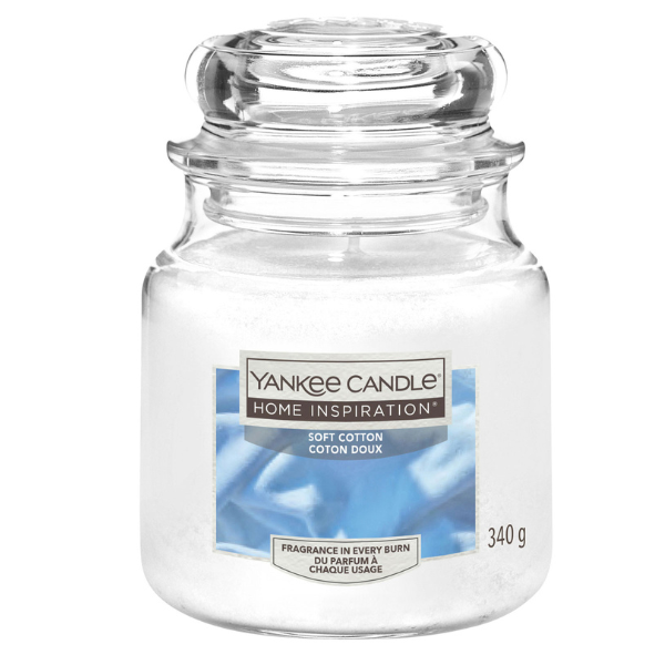 Yankee Candle Home Inspiration Soft Cotton 340g