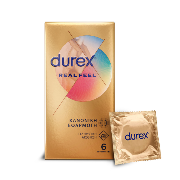 Durex Real Feel Condoms 6 copë