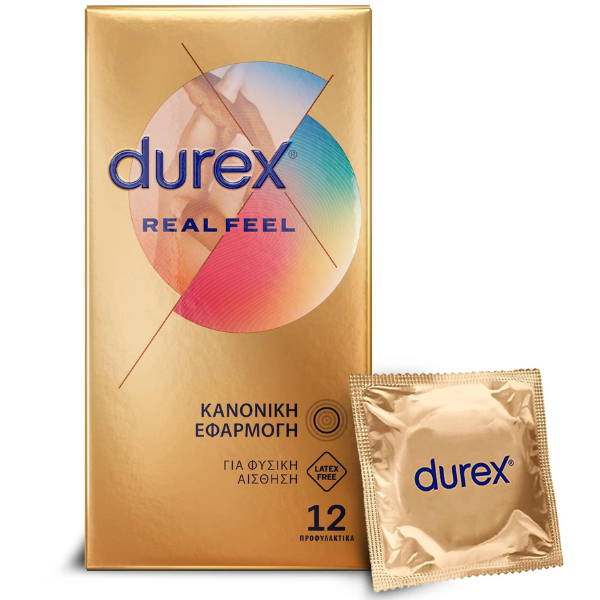 Durex Real Feel Condoms 12 copë