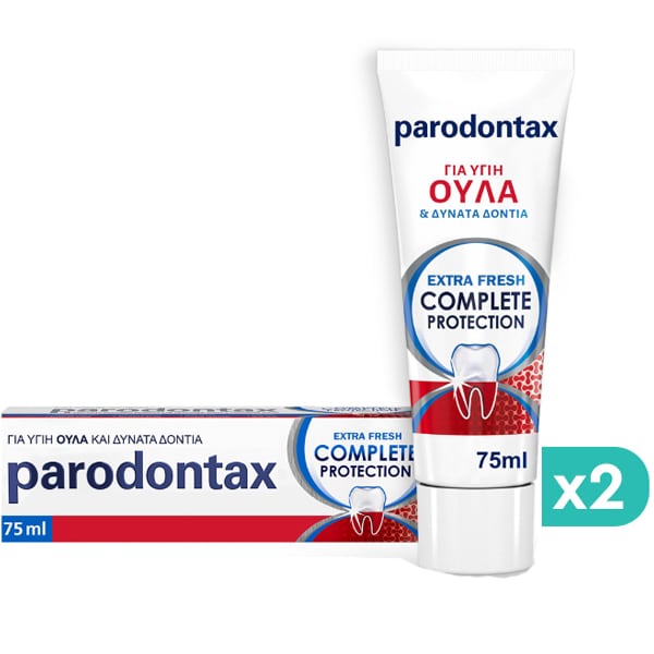 2x Parodontax Complete Protection Extra Fresh Toothpaste 2x75ml