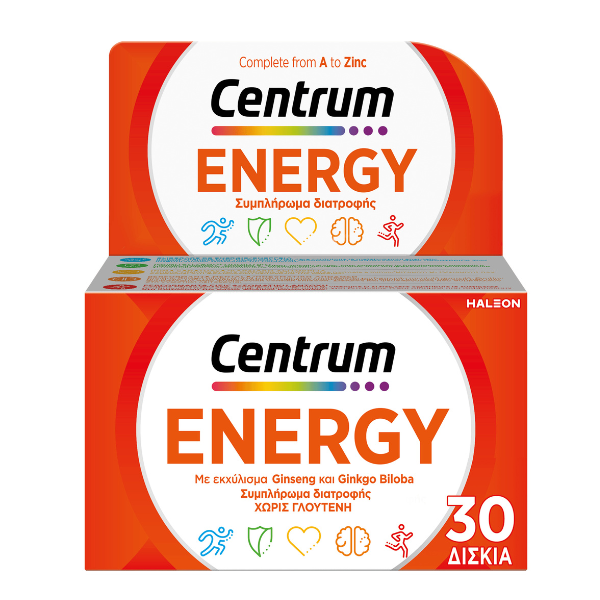 Centrum Energy 30 tableta