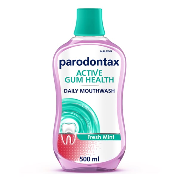 Parodontax Active Gum Health Mouthwash Fresh Mint 500 ml