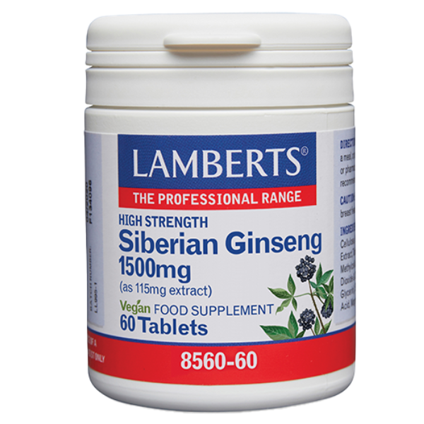Lamberts Siberian Ginseng 1500mg 60 tableta