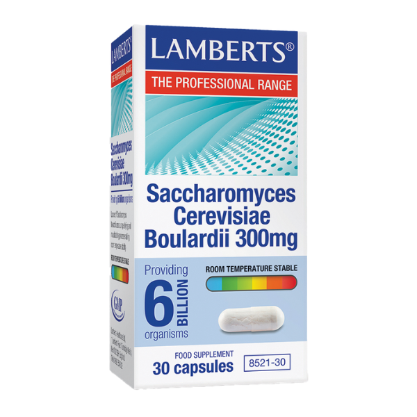 Lamberts Saccharomyces Boulardii 300mg 30 kapsula