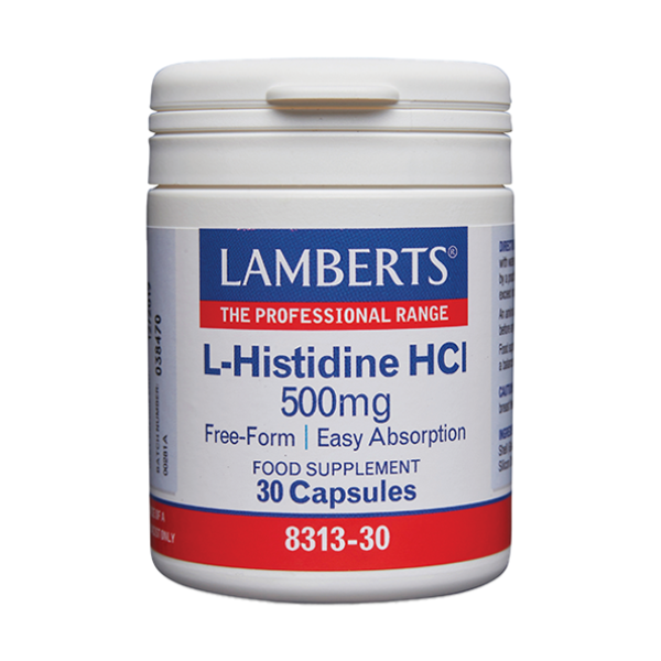 Lamberts L-Histidine HCI 500mg 30 kapsula