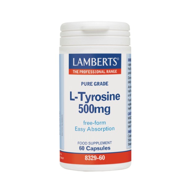 Lamberts L-Tyrosine 500mg 60 kapele