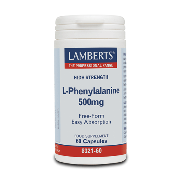 Lamberts L-Phenylalanine 500mg 60 kapele
