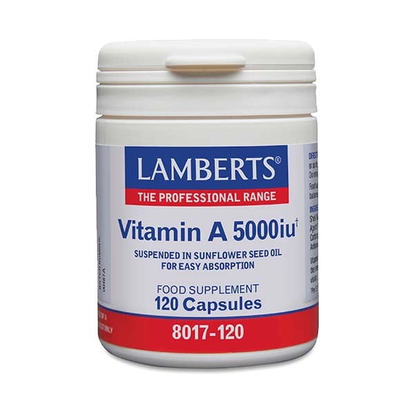 Lamberts Vitamin A 5000iu 120 kapsula